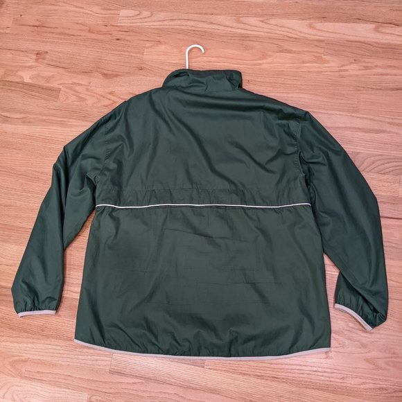 (L) Vintage Michigan State 1/4 Zip Up Pullover Embroidered Windbreaker - Picture 4 of 7